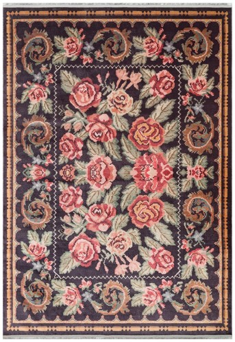 Rose blumen vorleger - rose,