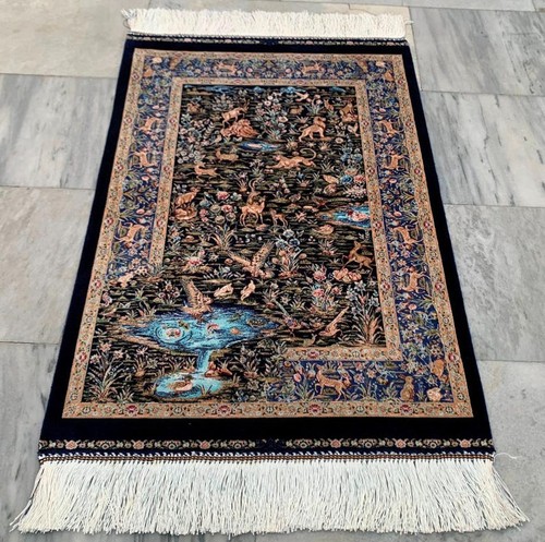 3x2 floral seide - ft,