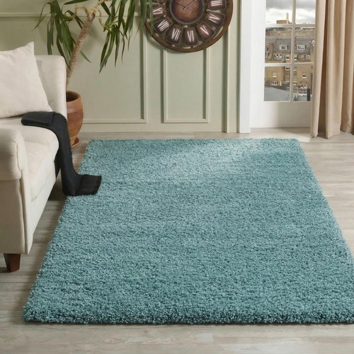 Shaggy teppiche duck - teppiche, blau